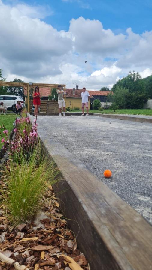 Villa Jacuzzi, Terrain De Petanque Et Aire De Jeux Vue Sur Les Pyrenees Seilhan Dış mekan fotoğraf